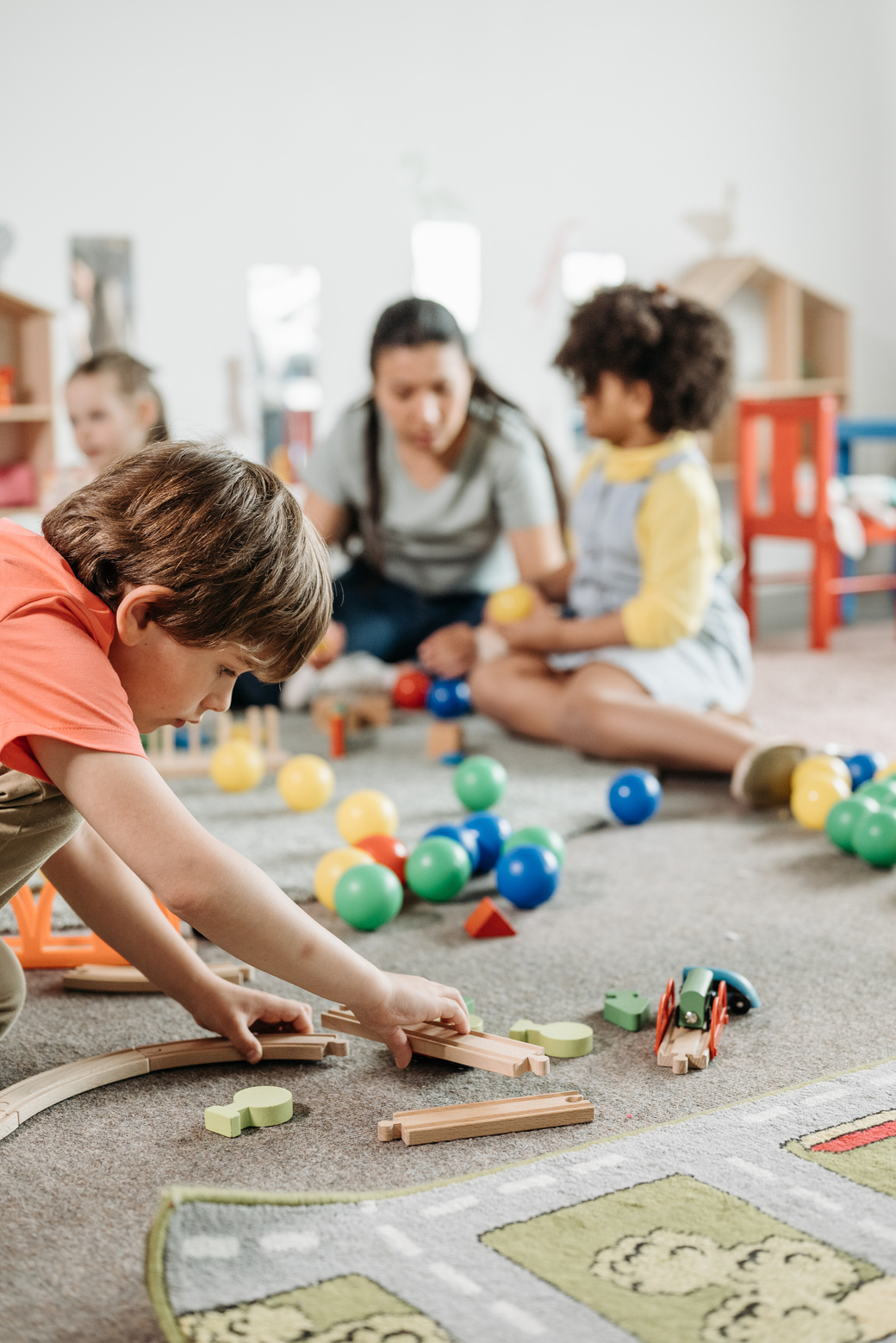 Kids Playing in the Room